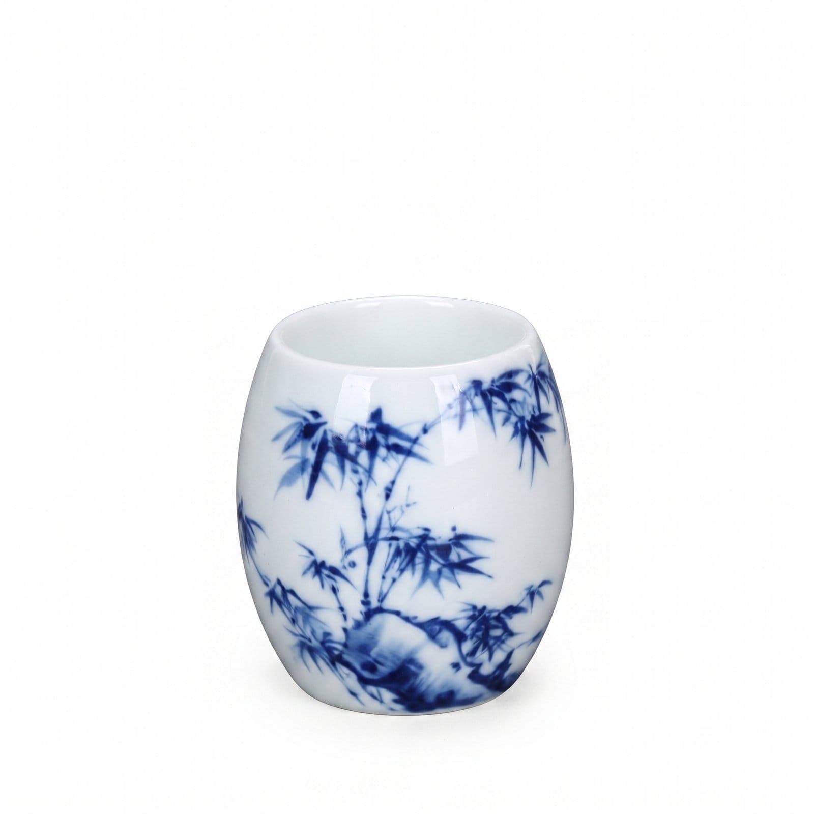 Blue & White Bamboo and Rock Lid Rest - Image 4