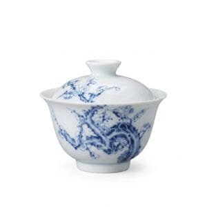Plum Blossom Porcelain Gaiwan
