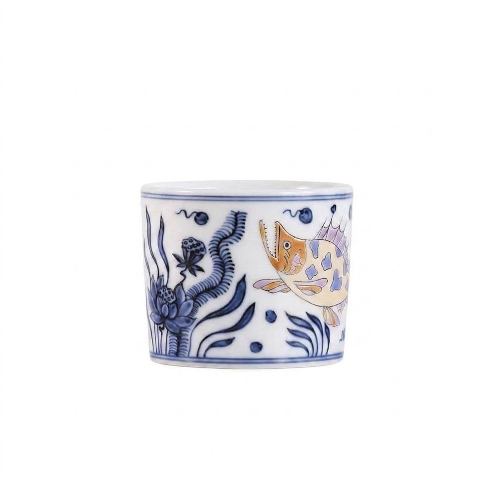 Abundance and Prosperity Straight-Sided Teacup - Image 2