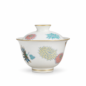 Chrysanthemum Porcelain Gaiwan