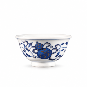 Blue and White Yashou Teacup