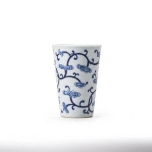 Lingzhi Blue & White Ceramic Highball Tumbler