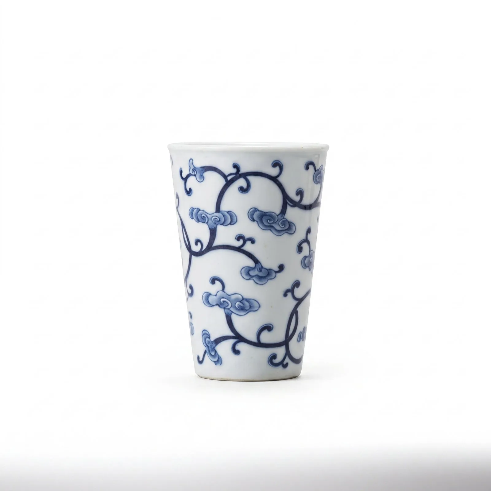 Lingzhi Blue & White Ceramic Highball Tumbler