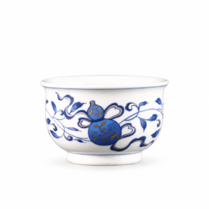 Blue and White Porcelain Teacup