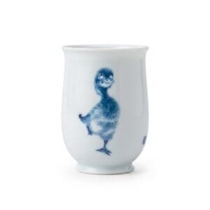 Duckling Blue & White Teacup