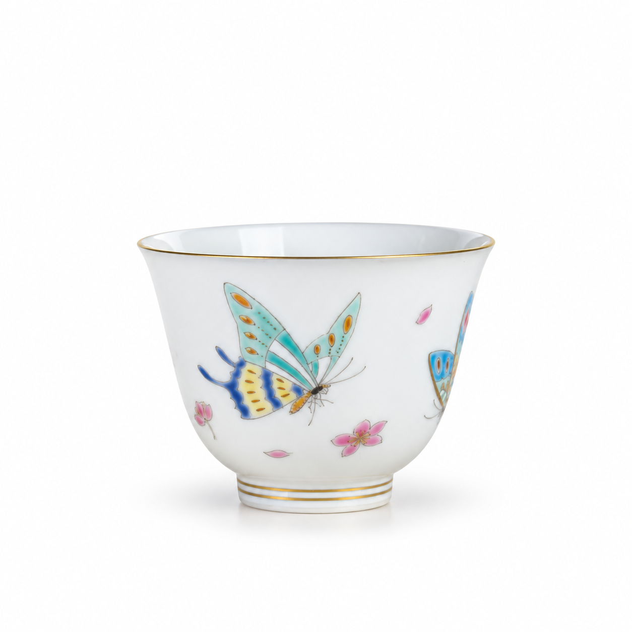 Butterfly and Flower Teacup