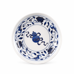 Blue and White Teapot Tray